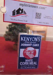 Kenyon's Johnny Cake Box Ornament (Includes Tax)