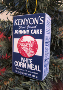 Kenyon's Johnny Cake Box Ornament (Includes Tax)